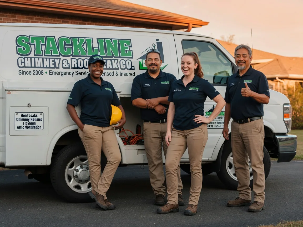 Chimney flashing repair company in Scales Mound, IL